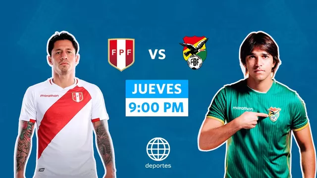 Perú vs. Bolivia se miden hoy por la fecha 13 de las Eliminatorias a Qatar 2022