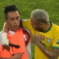 Perú vs. Brasil: El abrazo y conversación entre Neymar con Christian Cueva se viralizó 