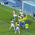 Perú vs. Brasil: Alex Valera perdió increíble oportunidad de gol y mandó el balón a las nubes