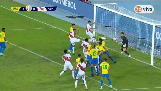 Perú vs. Brasil: Alex Valera perdió increíble oportunidad de gol y mandó el balón a las nubes