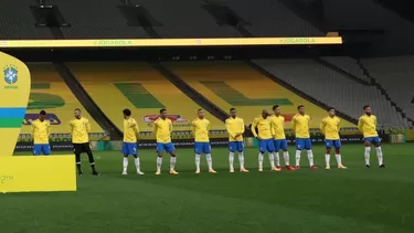 Perú y Brasil se enfrentarán este martes en el Estadio Nacional. | Foto: AFP