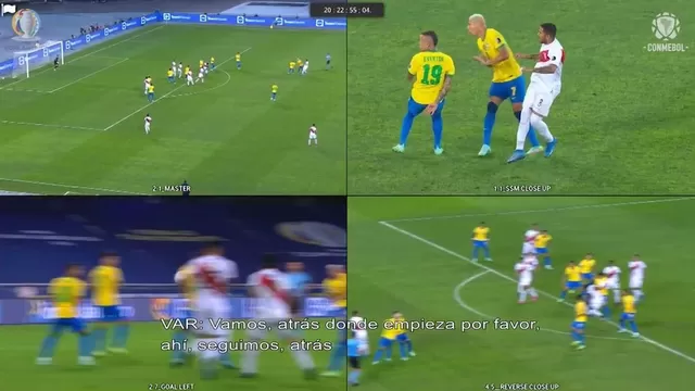 Perú vs. Brasil: Conmebol difundió el audio del VAR tras la mano de Thiago Silva