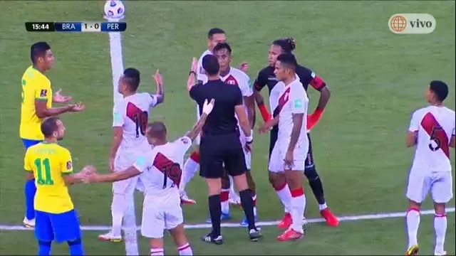 Perú vs. Brasil: Éverton Ribeiro marcó el 1-0 tras polémica acción de Neymar