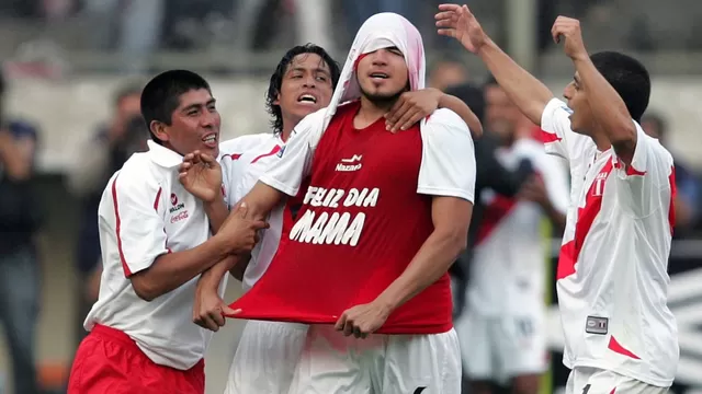 Juan Manuel Vargas puso el 1-1 en el Perú vs. Brasil de noviembre de 2007. | Foto: AFP/Video: CMD