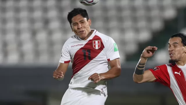 Ruidíaz fue uno de los futbolistas ausentes en el entrenamiento de la selección este lunes en el Nacional. | Foto: Selección peruana