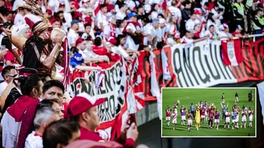 Perú vs. Brasil. | Fotos: @lablanquirroja