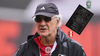 Jorge Fossati dejó listo al equipo que saltará al gramado del Estadio Mané Garrincha en Brasilia. | Video: Canal N.