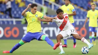 Brasil ganó por 3 goles a 0 a Perú por el Campeonato Sudamericano Sub-20