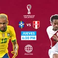 Brasil vs. Perú será transmitido por América TV, tvGO y américadeportes.pe