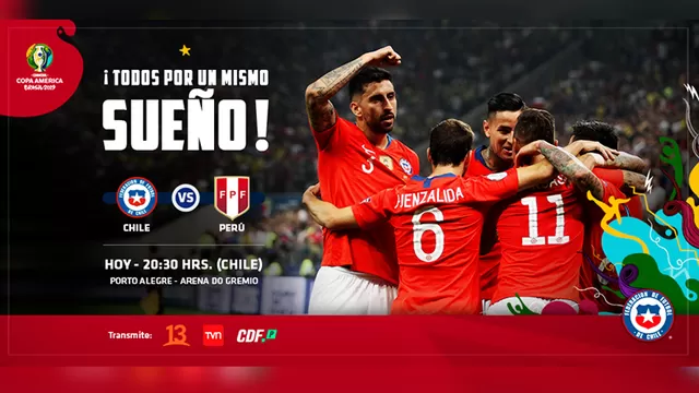 Perú vs. Chile: así cataloga la &#39;Roja&#39; el duelo en la Copa América 2019