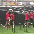 Perú vs. Chile: &#39;Bicolor&#39; entrenó en el Estadio Monumental