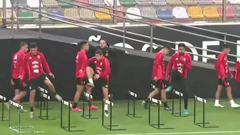 Perú vs. Chile: 'Bicolor' entrenó en el Estadio Monumental