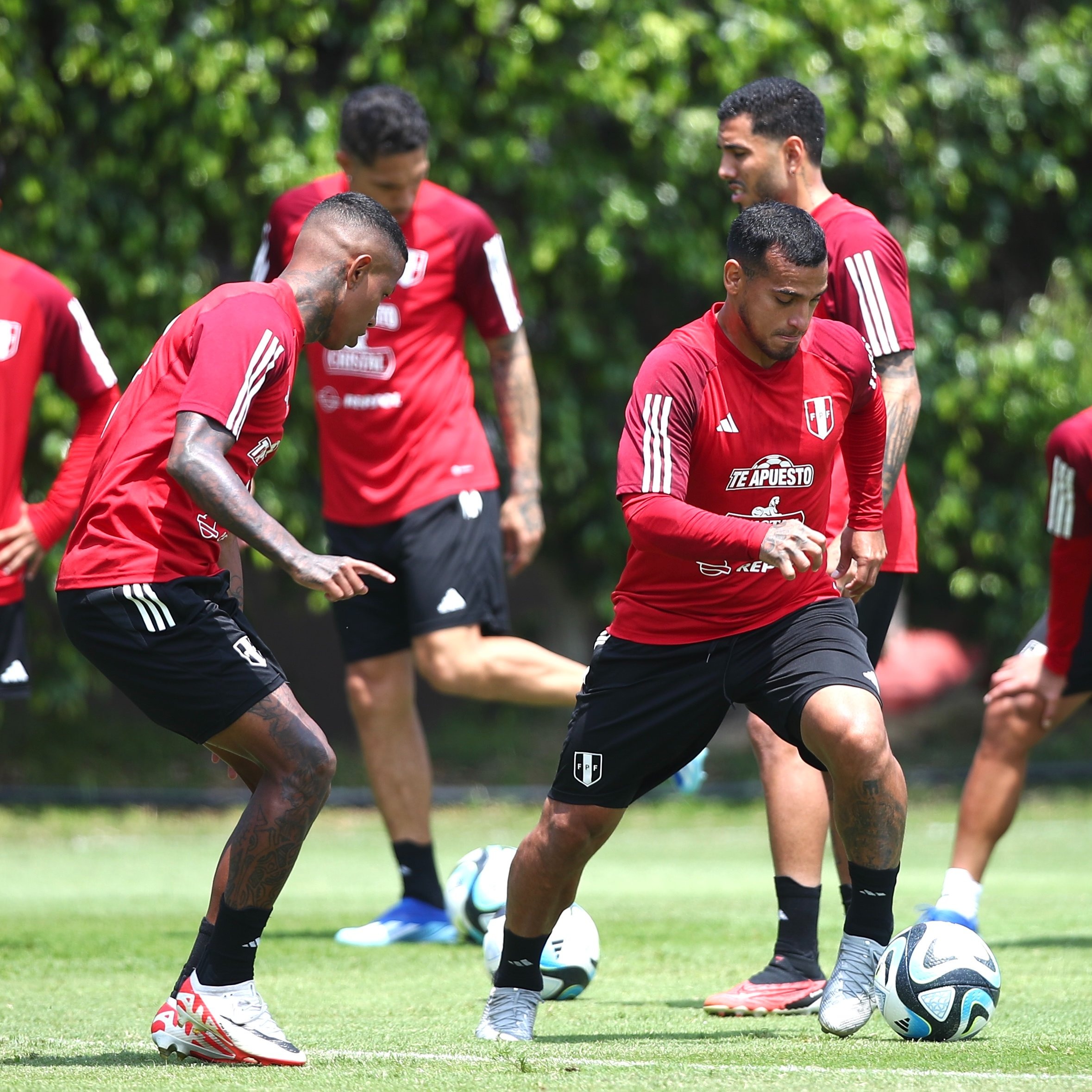 La selección peruana entrenó en la Videna. | Foto: FPF