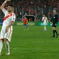 Perú vs. Chile: Carlos Zambrano se fue lesionado del campo de juego