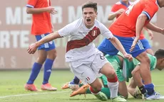 Perú vs. Chile: Catriel Cabellos anotó el 1-0 en amistoso de la Sub-20 - Noticias de sudamericano sub 20 2015