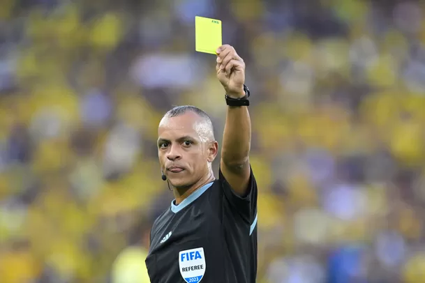 Wilton Sampaio será el árbitro del Perú vs. Chile en la Copa América 2024. | Foto: AFP.