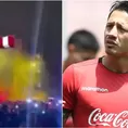 Perú vs. Chile: Gianluca Lapadula compartió video del banderazo de la hinchada