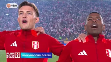 Perú vs Chile: El Himno Nacional retumbó en el Monumental