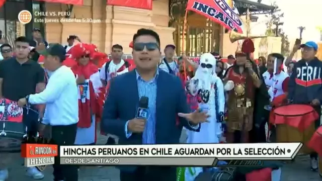 Selección peruana: Hinchas en Santiago de Chile aguardan por la Bicolor