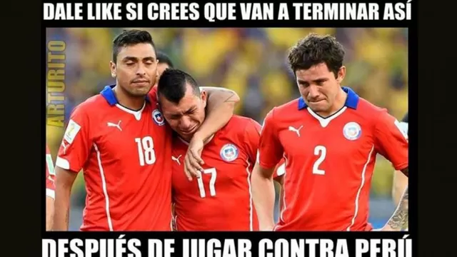 Los memes del Per&amp;uacute; vs. Chile.-foto-5