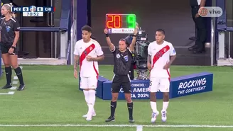 Perú vs. Chile: Paolo Guerrero ingresó al partido y estalló el estadio