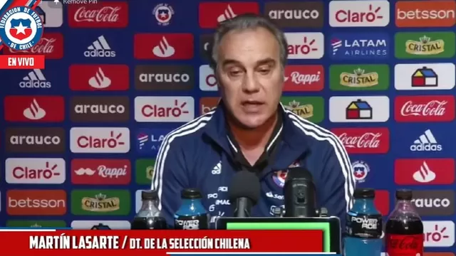 Martín Lasarte, entrenador uruguayo de 60 años. | Video: Federación Chilena de Fútbol/Espn