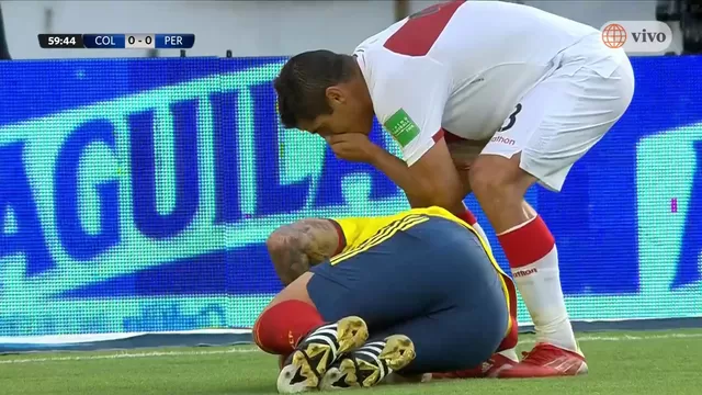 Perú vs Colombia: Aldo Corzo le dijo de todo a James Rodríguez por fingir penal