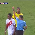 Perú vs. Colombia: André Carrillo fue amonestado por falta a Yerry Mina