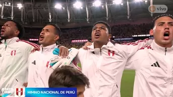 Perú vs Colombia: Así se entonó el himno nacional previo al amistoso internacional
