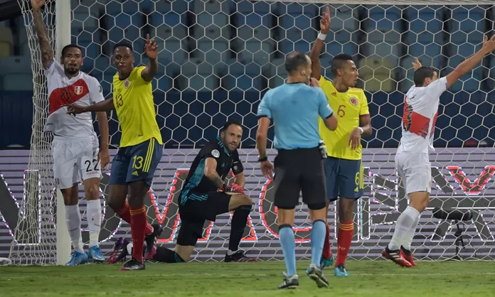 Perú Vs Colombia Conmebol Difundió Audios Del Var Del Partido Copa