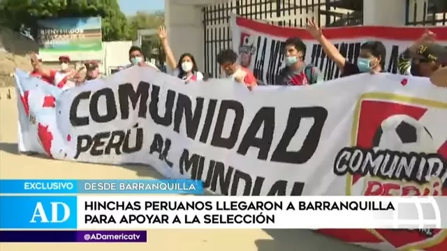Perú vs. Colombia: Hinchas llegan a Barranquilla para alentar a la Bicolor