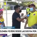 Perú vs. Colombia: Hinchas ya llegan al Metropolitano de Barranquilla