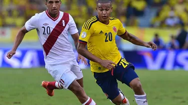 Macnelly Torres fue quien le dio el pase a Carlos Bacca para el gol de Colombia a Per&amp;uacute;.