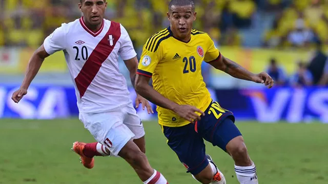 Macnelly Torres fue quien le dio el pase a Carlos Bacca para el gol de Colombia a Per&amp;uacute;.