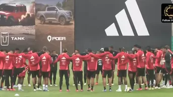 Así fue el penúltimo entrenamiento de la bicolor antes de viajar a Colombia