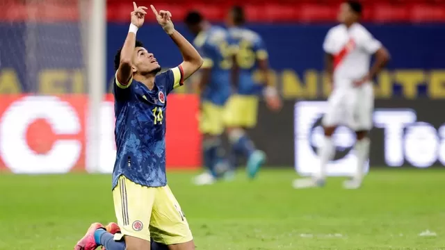 Colombia venció 3-2 a Perú y se quedó con el tercer puesto de la Copa América. | Foto: EFE/Video: América Televisión