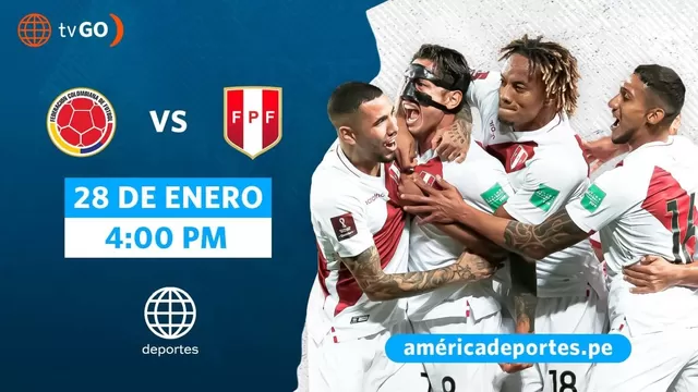 Perú vs. Colombia será transmitido EN VIVO por América TV y américadeportes.pe