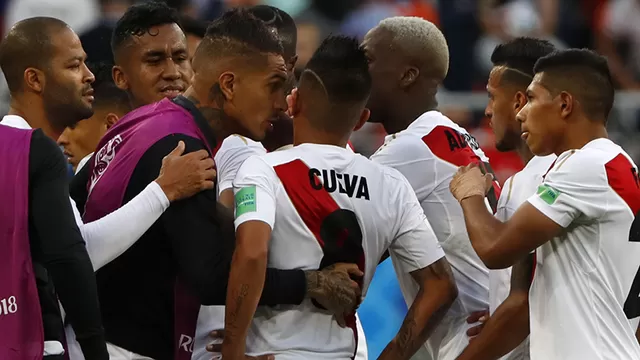 Perú vs. Dinamarca: así animó Paolo Guerrero a Cueva tras fallar un penal