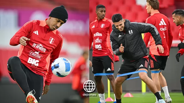 La selección peruana bajó del avión a la cancha del partido para su respectivo reconocimiento. | Video: América Deportes.