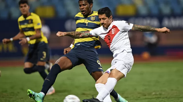 Perú vs. Ecuador: Gianluca Lapadula fue elegido el mejor jugador del partido