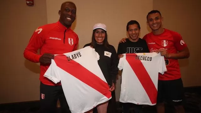 Gladys Tejeda y Christian Pacheco estuvieron junto a la selección en Estados Unidos. | Foto: selección peruana