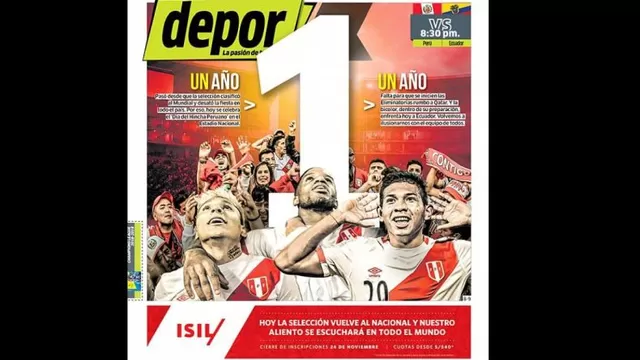 Perú vs. Ecuador: portadas de diarios deportivos calientan así el amistoso-foto-1
