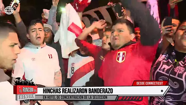 Perú vs. Estados Unidos: así fue el banderazo de los hinchas en Connecticut