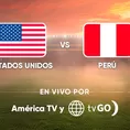 Estados Unidos vs Perú: Vive el partido EN VIVO por América TV y América tvGO