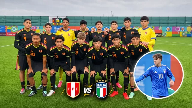 Perú vs Italia juegan EN VIVO y EN DIRECTO este miércoles 28 de octubre, por los 16avos de final del Mundial Sub-15 / Fuente: X La Bicolor