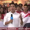 Perú vs. Japón: Hinchas alientan a la Bicolor en Osaka