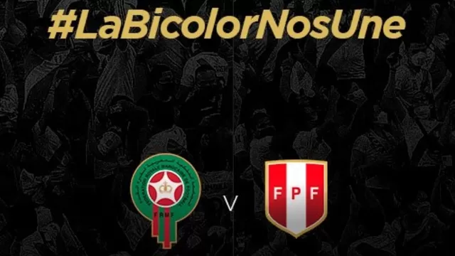 Perú vs. Marruecos. | Imagen: FPF/Video: América Televisión