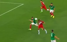 Perú vs. México: André Carrillo casi marca el 1-0 con un cabezazo - Noticias de isco