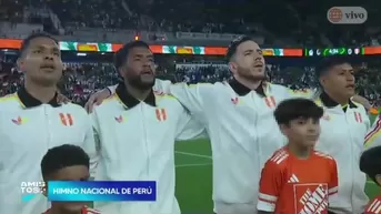 Perú vs México: Así se entonó el himno nacional previo al amistoso internacional FIFA