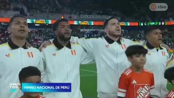 Perú vs México: Así se entonó el himno nacional previo al amistoso internacional FIFA